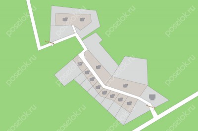 План поселка Околица