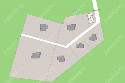 План поселка Виаком