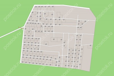 План поселка Юпитер