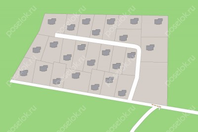 План поселка Горки 5