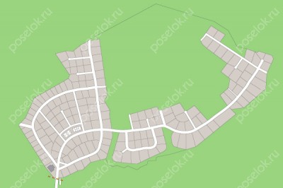 План поселка Антоновка