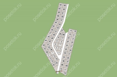 План поселка Вымпел