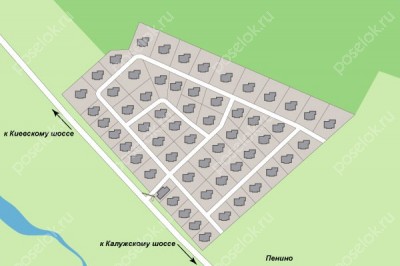 План поселка Праймвиль