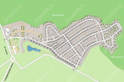 План поселка Светлогорье