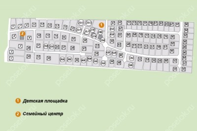 План поселка Европа-2. Итальянский квартал