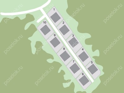 План поселка Архангельское-5