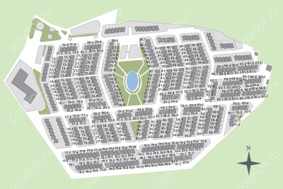 План поселка Futuro park