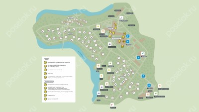 План поселка Moscow Country Club