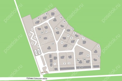 План поселка Флоранс