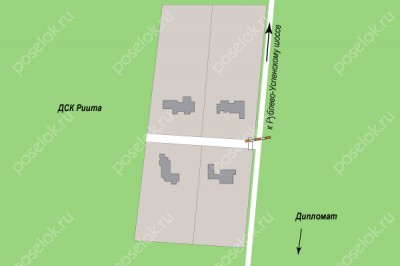 План поселка Эрмитаж-Village