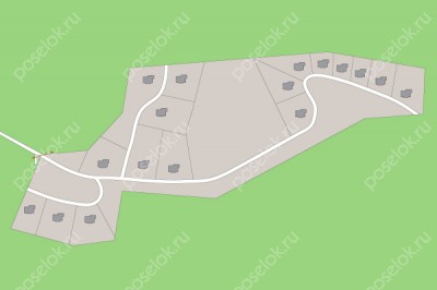 План поселка Саланг