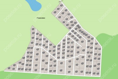 План поселка Топаз