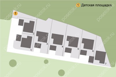 План поселка X-House