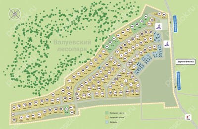 План поселка Синергия