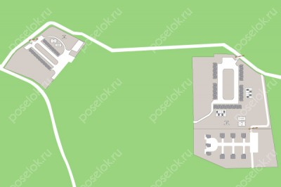 План поселка Сенатор Сlub